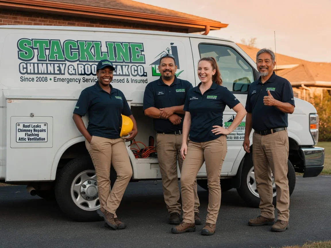 Chimney flashing repair company in Manawa, WI